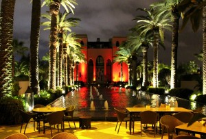 Morocco Luxury Hotel by night